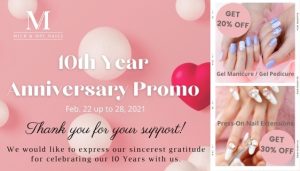 10th Anniversary Promotion
